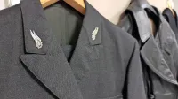Na razstavi so na ogled tudi uniforme nekdanjih voznikov 
tramvaja.