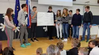 Skupina najstarejših učencev je premislila prednosti in slabosti sodobne tehnologije.