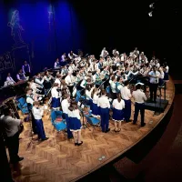 Koprski in marežganski godbeniki navdušili v Portorožu
