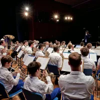 Koprski in marežganski godbeniki navdušili v Portorožu