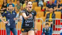 Reprezentantka Tina Grudina je ena nosilk igre Gen-I Volleyja
