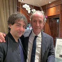 Tomaž Kavčič in predsednik dežele Veneto Luca Zaia