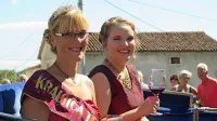  Pred dvema letoma je Kristina Tavčar (levo) krono predala Tinkari Gulič. Kdo bo nova kraljica terana? 