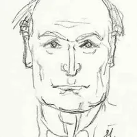 Klavdij Zornik (1910-2009) na 
avtoportretu iz leta 1981