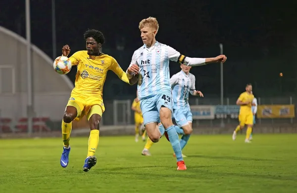 Shamar Nicholson (levo) je na zadnjih obračunih povzročil največ 
preglavic novogoriški obrambi. 