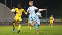 Shamar Nicholson (levo) je na zadnjih obračunih povzročil največ 
preglavic novogoriški obrambi. 