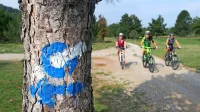 STKP vodi po neprometnih stranskih cestah, poljskih poteh, 
gozdnih vlakah in stezah. Kolo je treba ponekod tudi potiskati, a 
nikjer nositi.