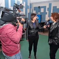 Radijsko-televizijski pogovor v živo med Vesno Potočar Godnič in Iztokom 
Novakom - Easyjem