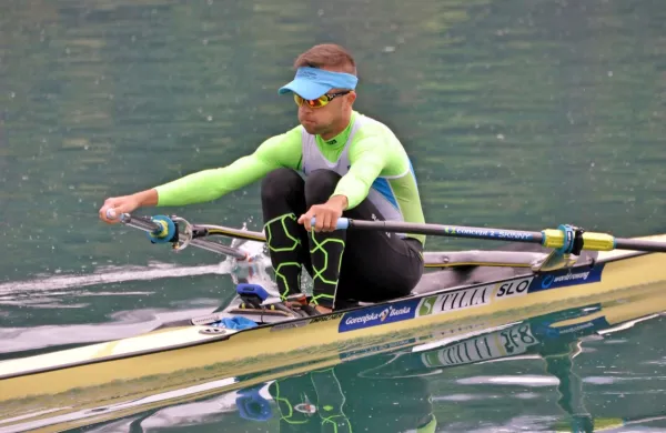 Rajko Hrvat želi v Luzernu veslati v finalu. 