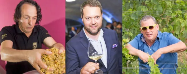 Z leve: Marjan Simčič, Gašper Čarman in Stojan Ščurek  