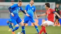 Bo Josip Iličić (levo) skril žogo Avstrijcem v Celovcu? 
