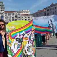 Množično in pisano na tržaški paradi ponosa