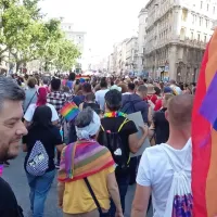 Množično in pisano na tržaški paradi ponosa