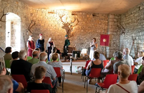 V nedeljo so  predstavili obogaten program in načrte, ki jih ima občina z gradom Rihemberk.  
