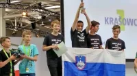 Krašowci so se tako veselili ob velikem uspehu.