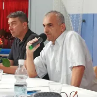 Župan Gregor Strmčnik (desno) in Iztok Mermolja