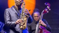 Kenny Garrett je  pred gradom Kromberk upravičil svoj sloves. 