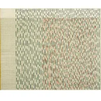 Vezena kompozicija iz kolekcije Backstitch kot vizualna poezija