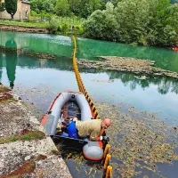 VGP Drava Ptuj, koncesionar direkcije za vode, je zoper  morebitno  
onesnaženje Rižane  že postavil pregrade (baraže) in pivnike za 
zadrževanje. 