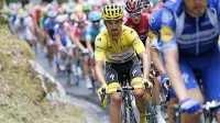 Julian Alaphilippe bo tudi danes nosil rumeno majico vodilnega na 
Touru. 