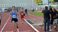 Bovčan Tobi Gaberšček (Mass) je bil na Slovaškem drugi na 3000 
metrov. 