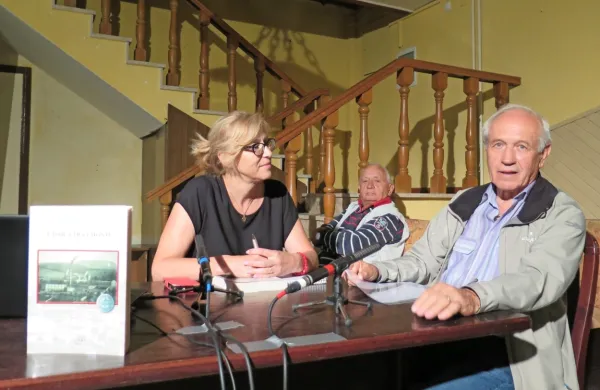 Paulo Husu je predstavil svojo knjigo, ki jo je napisal pod 
psevdonimom Paul Hus.