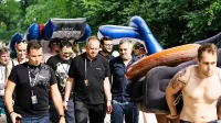 Minister za gospodarstvo Zdravko Počivalšek po ogledu festivala 
Metaldays ni mogel verjeti, kako skrbijo za ekologijo.