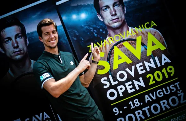Aljaž Bedene, prvi nosilec teniškega challengerja v Portorožu 