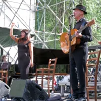 Plaza Francia Orchestra so navdušili tudi z elektro-tango uspešnicami legendarnih Gotan Project. 