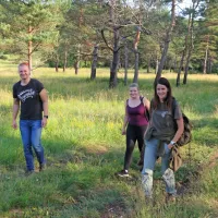 Par iz Leipziga tokrat ni imel sreče, a sta bila z obiskom postojnskih 
gozdov vendarle zadovoljna. 