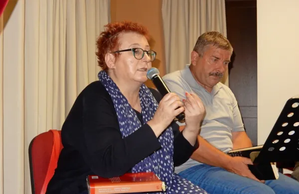 Tatjana Rojc in Žarko Rovšček sta se poglobila v življenje    Fanice Obid in usodo Primorcev.