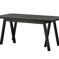 Preprosta švedska eleganca iz masivnega lesa na šestih nogah za vsakogar - Ikea