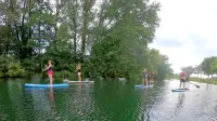 Vipava je zaradi počasnega toka v bližini Renč zelo primerna tudi 
za supanje.