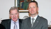 Milan Mandarić (levo) in Boris Popovič: nekoč prijatelja, danes nasprotnika z 1,5 milijona evrov težko “doto”