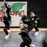 Artur Steffe uživa v plesu.