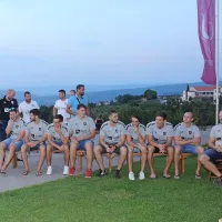 Del koprske ekipe na predstavitvi v Marezigah