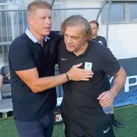 Po zadnjem pisku sodnikove piščalke je moral Andrej Razdrh 
(levo) čestitati za zmago Safetu Hadžiću.