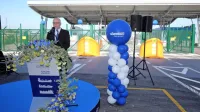 Srminski vhod so odprli sredi maja, od sredine julija je tam 
mogoče carinjenje vsega blaga, za zdaj ga uporablja petina 
tovornjakov, ki pripeljejo v pristanišče. 