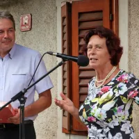 Štefanija Zlobec in David Škabar 