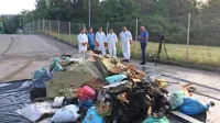 V začetku avgusta so bistriški komunalci pregledali zabojnik za 
odpadno embalažo s Sviščakov.