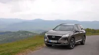 Santa fe je vizuelno  korenito spremenjen in oblikovno precej 
soroden  manjši koni. Hyundaijev velikan bo bržkone zadovoljil vse 
potrebe običajnega uporabnika, ki letno prevozi nekoliko več 
kilometrov. 