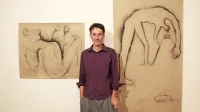 Erik Mavrič, Ankarančan, ki živi v Krškem, v Izoli predstavlja nov, letošnji cikel. 