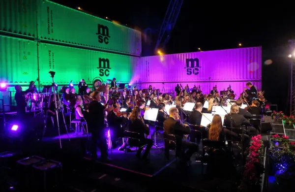 FOTO: Simfonija kot koncert upanja za kulturno rast Kopra