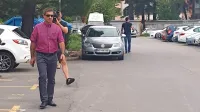 Robert Časar je včeraj na sodišču pričal na obravnavi tožbe, ki jo 
je proti Luki Koper vložila njegova nekdanja žena.
