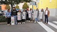 V  ponedeljek so predali namenu šest dodatnih tabel, ki označujejo 
čas hoje do posameznih točk v mestu. 