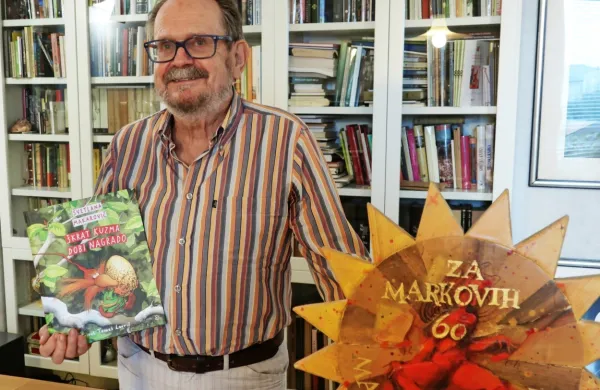 Marko Kravos, novi predsednik društva Bralna značka, ki bo prihodnje leto praznovala 60 let. 