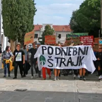 Podnebni štrajk - Koper
