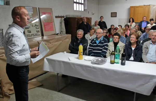 Ivan Simčič (levo) je povzel ugotovitve predvsem hrvaških zgodovinarjev, med katerimi nekateri Stridon nedvomno postavljajo 
na območje sedanjega Staroda. 