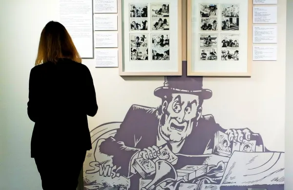 Na ogled je 162 originalnih stripovskih tabel iz prvih 75 epizod.