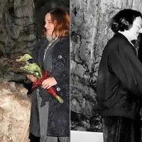 Olgi Tokarczuk (levo) sta nagrado vilenica  leta 2013 izročila  
predsednik Društva slovenskih pisateljev Veno Taufer in odgovorna urednica Primorskih novic Vesna Humar, Petru Handkeju 
pa  leta 1987  predsednik pisateljskega društva  Rudi Šeligo; v 
ozadju soustanovitelj Vilenice  Veno Taufer.